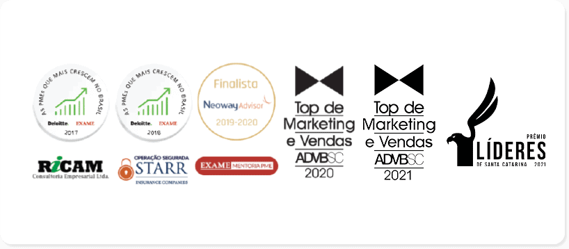 logos de reconhecimento